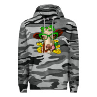 Slate Camo St. Patrick's Day cow Premium Hoodie - OliviaCreatesArt