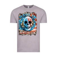 Vintage Zinc made in america skull Vintage Tee - JahusDesignShop