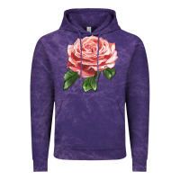 Cloud Purple America Rose Vintage Hoodie - LillyAllenDesigns