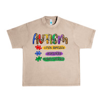 French Oak autism mama Urban Heavy Tee - Artiststas