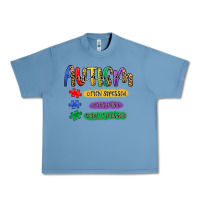 Pebble Blue autism mama Urban Heavy Tee - Artiststas
