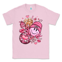 Bubblegum Pink retro valentines day Classic Tee - LillyAllenDesigns