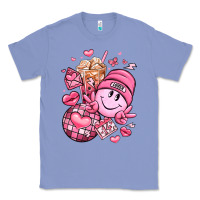 Colony Blue retro valentines day Classic Tee - LillyAllenDesigns