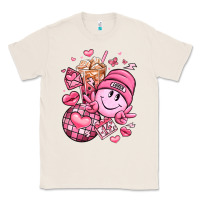 Natural retro valentines day Classic Tee - LillyAllenDesigns