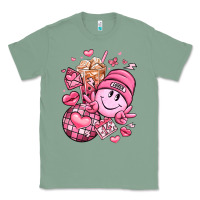 Sage retro valentines day Classic Tee - LillyAllenDesigns