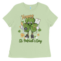 Matcha happy st. patrick's day Ladies Tee - MaliasSmallBusiness