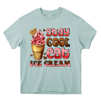 Arona stay cool eat ice cream Heavy Core Tee - AdoDesignShop