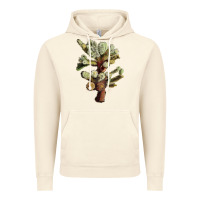 Vintage Artic Cholla Tree Cactus Vintage Hoodie - LillyAllenDesigns