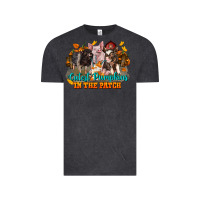 Vintage Black Fall Cutest Pumpkin In The Patch Pig Vintage Tee - LillyAllenDesigns