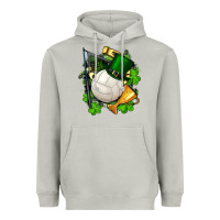 Moon Dust st.patrick's day volleyball Heavyweight Hoodie - FaDigitalArtStudio