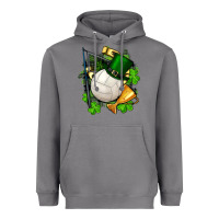Storm st.patrick's day volleyball Heavyweight Hoodie - FaDigitalArtStudio