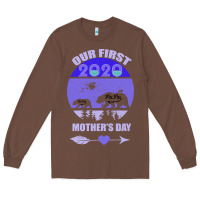 Chestnut Our First Baby Mama Mother s Day Long Sleeve Tee - Bettercallsaul
