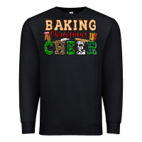 Black baking christmas cheer Premium Sweatshirt - FaDigitalArtStudio