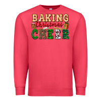 Cardinal baking christmas cheer Premium Sweatshirt - FaDigitalArtStudio