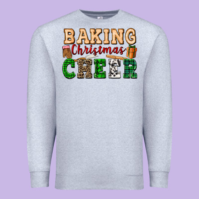 Baking Christmas Cheer Premium Sweatshirt Designed By Fadigitalartstudio