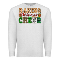 Oatmeal Heather baking christmas cheer Premium Sweatshirt - FaDigitalArtStudio