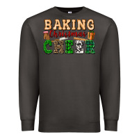Smoke baking christmas cheer Premium Sweatshirt - FaDigitalArtStudio