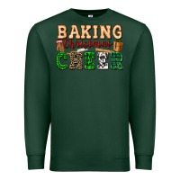 Sports Green baking christmas cheer Premium Sweatshirt - FaDigitalArtStudio