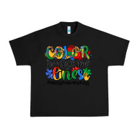 Black color outside the lines Urban Heavy Tee - Artiststas