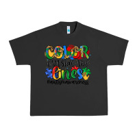 Pigment Black color outside the lines Urban Heavy Tee - Artiststas
