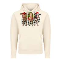Vintage Artic Christmas heifers front view Vintage Hoodie - RanaPortraitStore