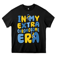 Black in my extra chromosome era Heavy Core Tee - MaliasSmallBusiness