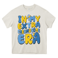 Cream in my extra chromosome era Heavy Core Tee - MaliasSmallBusiness