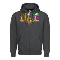 Smoke love nurse mardi gras Zipper Hoodie - OliviaCreatesArt