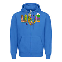 True Royal love nurse mardi gras Zipper Hoodie - OliviaCreatesArt