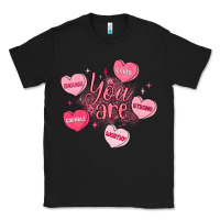 Black you are enough valentines day Classic Tee - LillyAllenDesigns