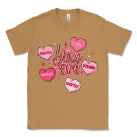 Toasted Coconut you are enough valentines day Classic Tee - LillyAllenDesigns