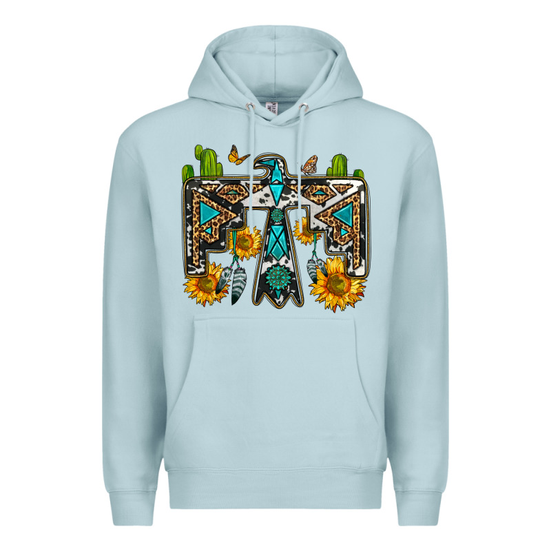 Western Free Bird Premium Hoodie by OliviaCreatesArt | Teevron