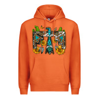 Carrot western free bird Premium Hoodie - OliviaCreatesArt