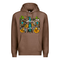 Chestnut western free bird Premium Hoodie - OliviaCreatesArt