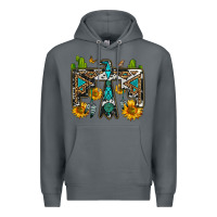 Rock western free bird Premium Hoodie - OliviaCreatesArt