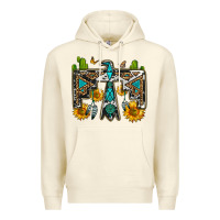Sandshell western free bird Premium Hoodie - OliviaCreatesArt