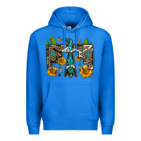 True Royal western free bird Premium Hoodie - OliviaCreatesArt