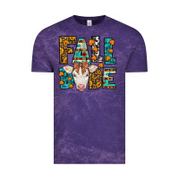 Cloud Purple Fall Babe Baby Calf Vintage Tee - LillyAllenDesigns