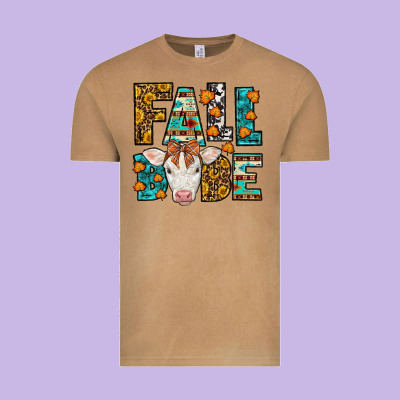 Fall Babe Baby Calf Vintage Tee Designed By Lillyallendesigns