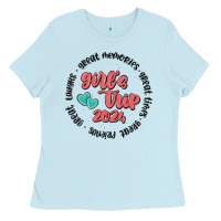 Baby Blue girls trip Ladies Tee - MaliasSmallBusiness