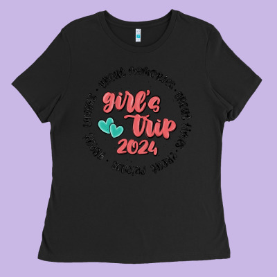 Girls Trip Ladies Tee Designed By Maliassmallbusiness