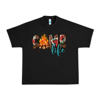 Black camp life Urban Heavy Tee - JahusDesignShop