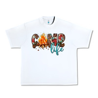 White camp life Urban Heavy Tee - JahusDesignShop