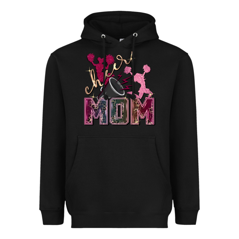 Cheer Mom Heavyweight Hoodie by FaDigitalArtStudio | Teevron