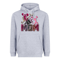 Heather Grey cheer mom Heavyweight Hoodie - FaDigitalArtStudio