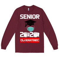 Burgundy Senior 2020 Quarantined Long Sleeve Tee - Bettercallsaul