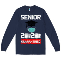 Navy Senior 2020 Quarantined Long Sleeve Tee - Bettercallsaul