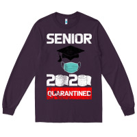 Plum Senior 2020 Quarantined Long Sleeve Tee - Bettercallsaul