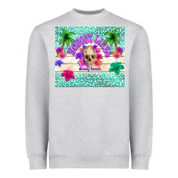 Heather Grey nobody likes shady beach Heavyweight Sweatshirt - TumblerDesignByShophia