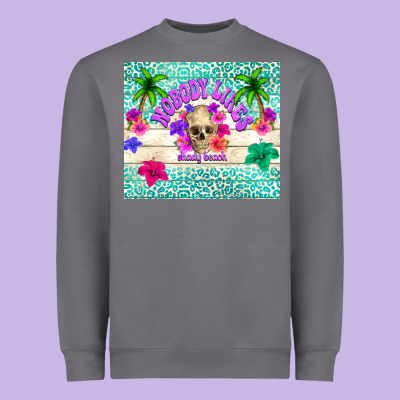 Nobody Likes Shady Beach Heavyweight Sweatshirt Designed By Tumblerdesignbyshophia